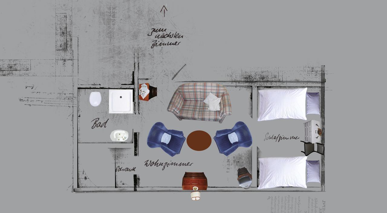 Schwarz-Weiß-Zimmer